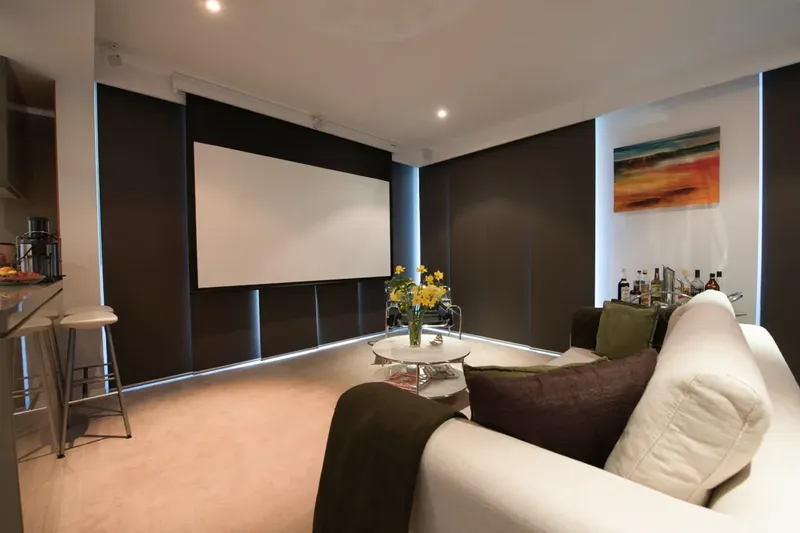 Palmers TV surround sound installation in a Canberra home