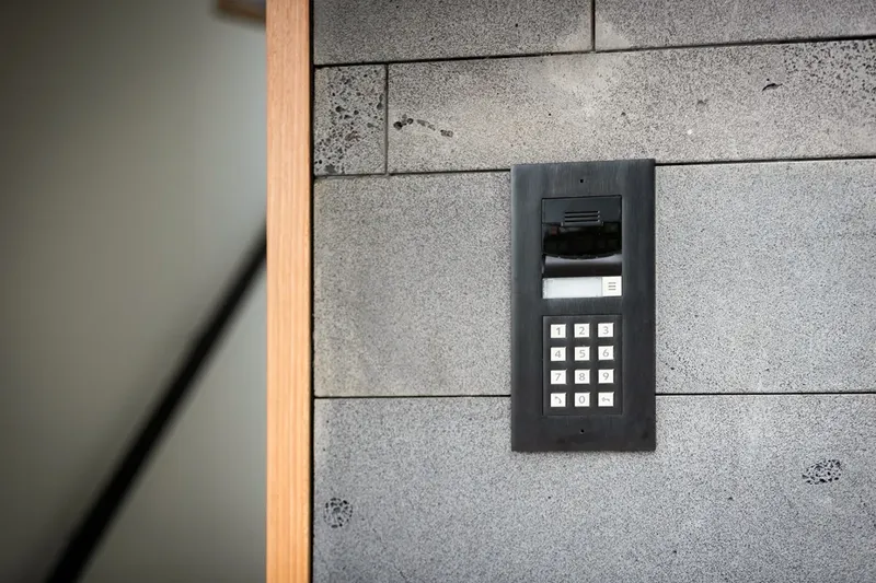 Palmers video doorbell smart entry system